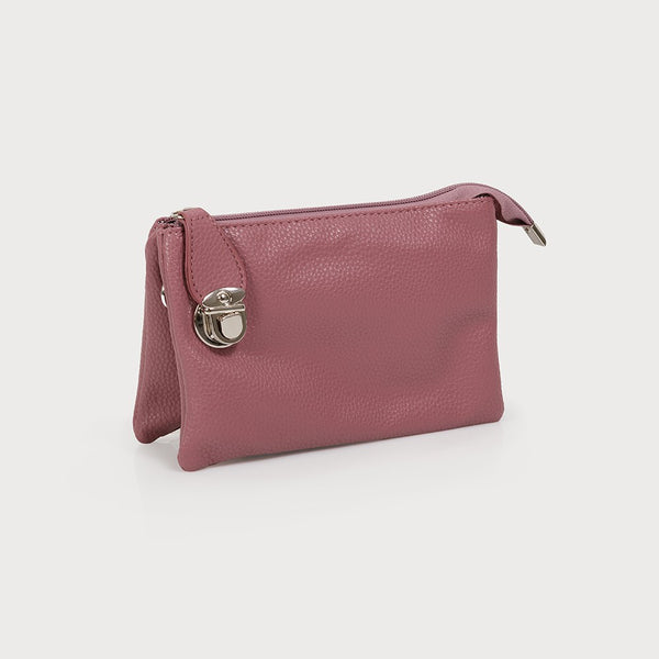 Kylie Crossbody Purse Dusty Rose