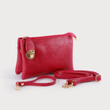 Kylie Crossbody Purse Fuchsia Smooth