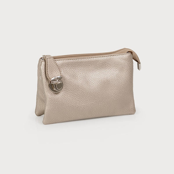 Kylie Crossbody Purse Champagne