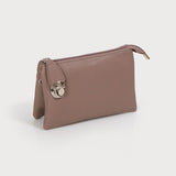 Kylie Crossbody Purse Rose Taupe
