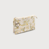 Kylie Crossbody Purse Floral Ivory