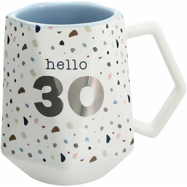 Geometric Mug Hello 30