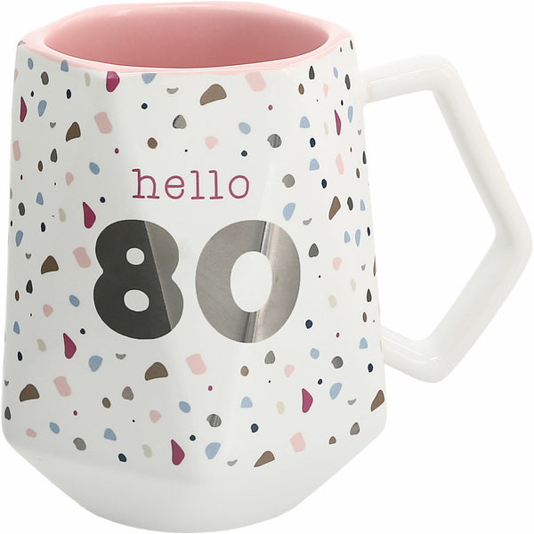 Geometric Mug Hello 80