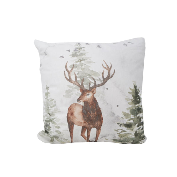 Winter Deer Cushion