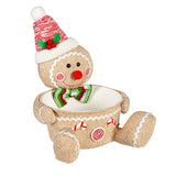 Fabric Gingerbread Man Bowl