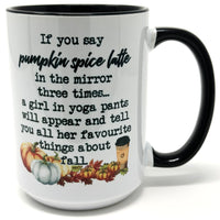 Pumpkin Spice Latte Mug