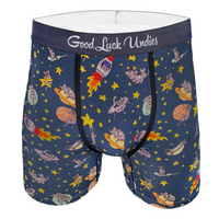 Good Luck Undies Space Cats