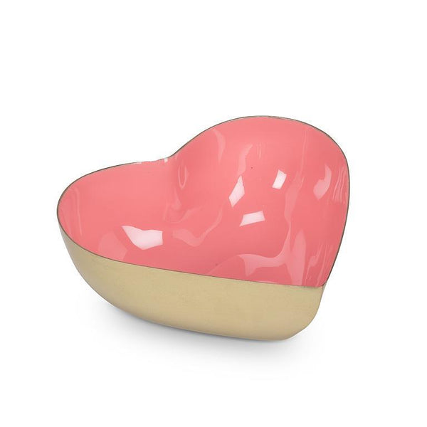 Heart Shaped Enamel Bowl