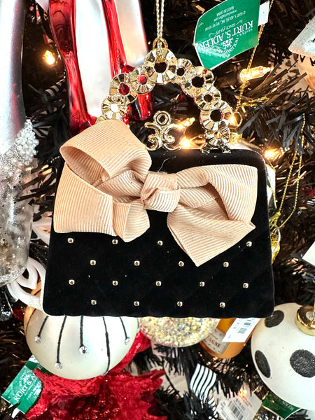 Purse Ornament Black