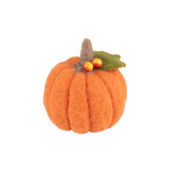 Felt Pumpkin Decor