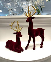 Velvet Reindeer Set/2