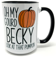 Oh My Gourd Becky Mug