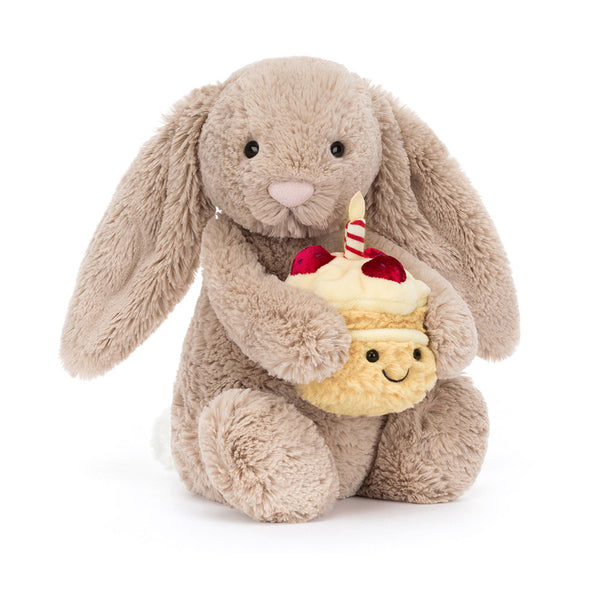 Bashful Bunny Beige Birthday