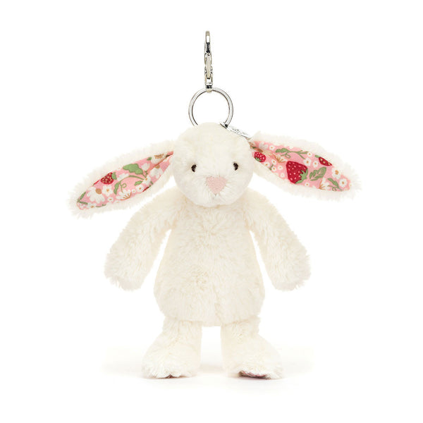 Bag Charm Blossom Cream Bunny 'Berry'