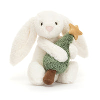 Bashful Bunny Little w/Christmas Tree