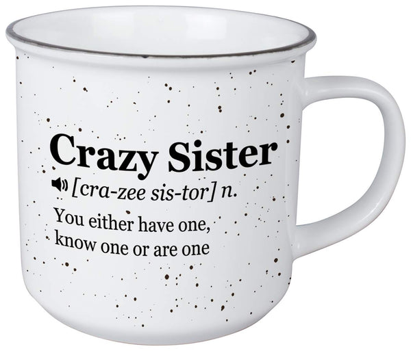 Vintage Mug Crazy Sister