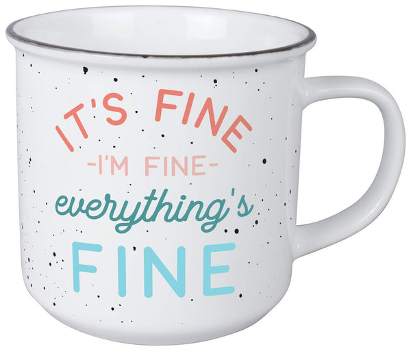 Vintage Mug Everything's Fine