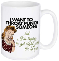 Boxed Mug Throat Punch