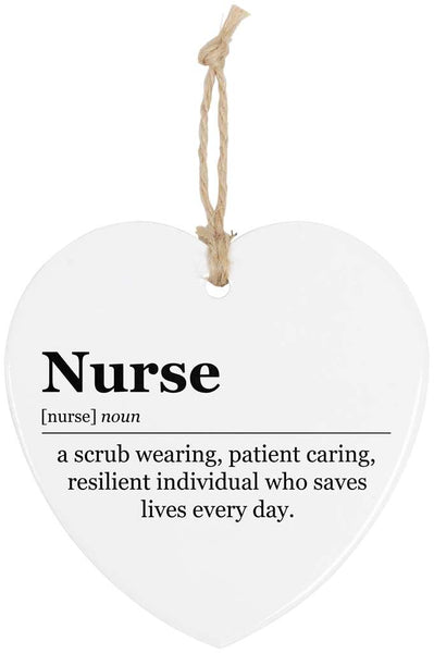 Heart Ornament Nurse