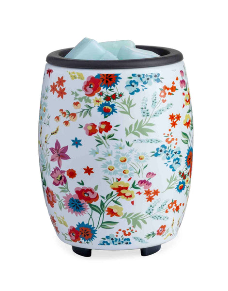 Silicone Dish Wax Warmer Wildflowers