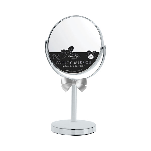 Bow Vanity Mirror Chrome