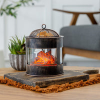 Luxe Wax Warmer Fire Pit