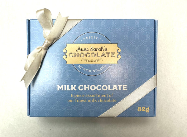 Aunt Sarah's 6 Piece Milk Chocolates Box