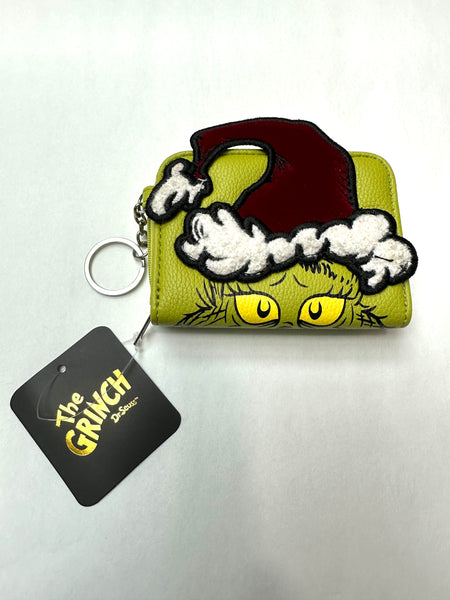 The Grinch Half Face Zip Wallet