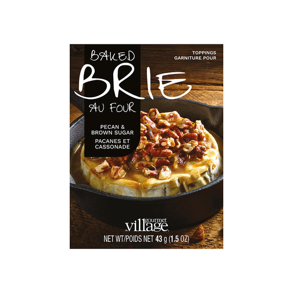 Baked Brie Topping Pecan & Brown Sugar