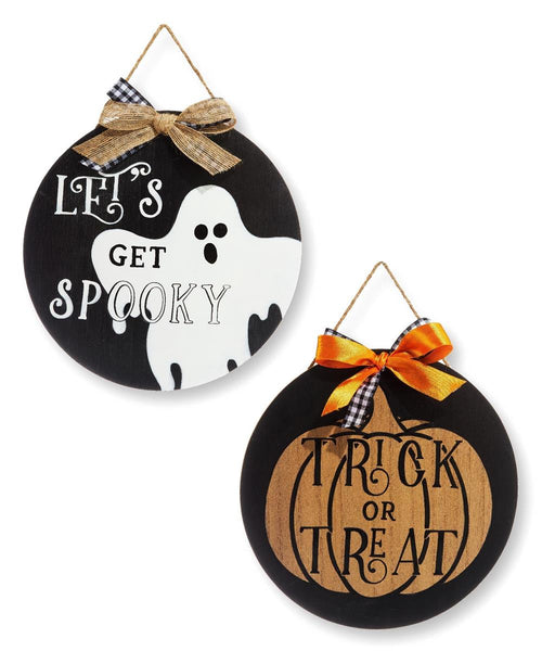 Wooden Halloween Wall Decor