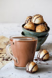 Hot Chocolate Coconut Macaroon