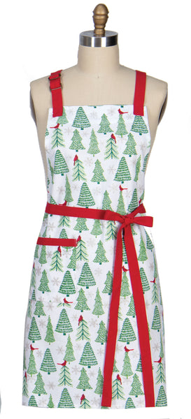 Woodland Walk Chef Apron w/Pocket