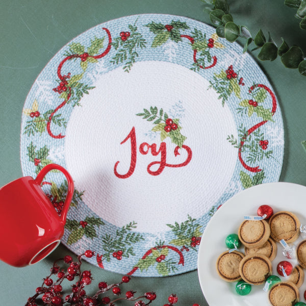 Christmas Morning Braided Placemat