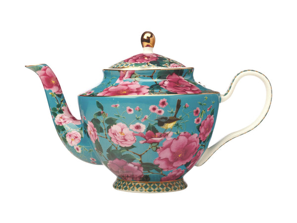 Silk Road Aqua Teapot w/Infuser