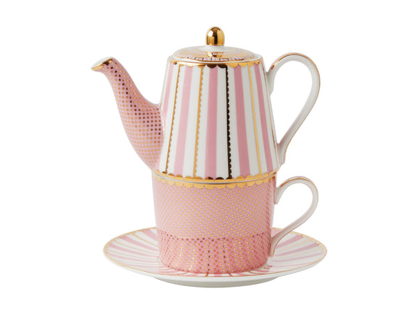 Regency Pink Tea For One