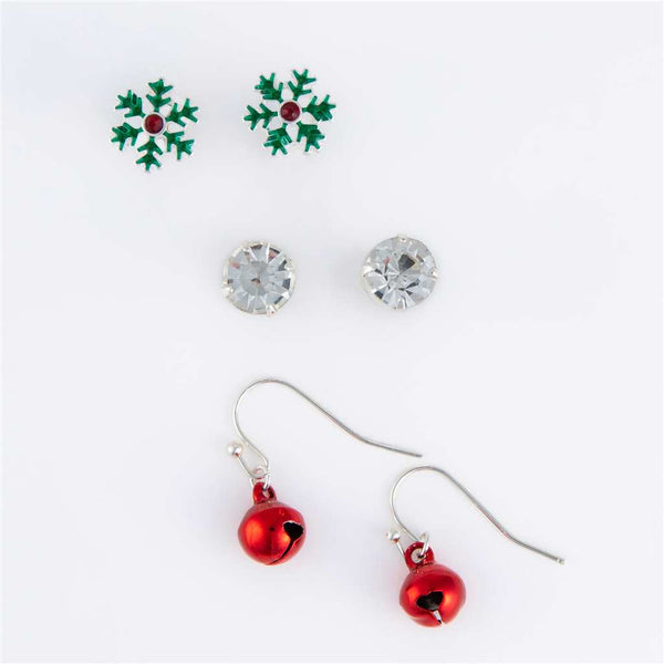 Earring Trio Snowflake