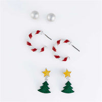 Earring Trio Christmas Tree