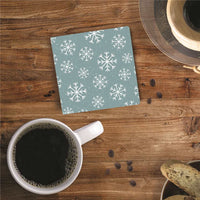 Coaster Set/4 Snowflakes