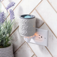 Mini Silicone Dish Wax Warmer Love