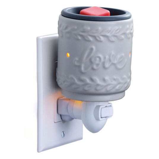 Mini Silicone Dish Wax Warmer Love