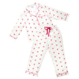 Moroccan Long Sleeve Satin Pajama Set