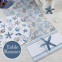 Blue Escape Table Runner