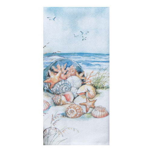 Coastal Sanctuary Dual Purpose Terry Towel Beach