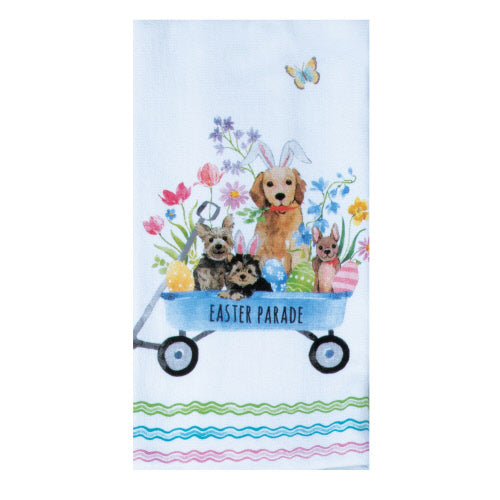 Easter Parade Dual Purpose Terry Towel Pups Wagon