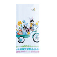 Easter Parade Dual Purpose Terry Towel Kitties Bicycle