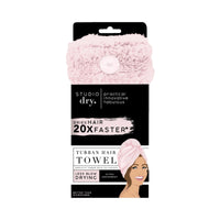 Ultra Absorbent Turban Hair Towel Blush