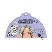 Adjustable Shower Cap Leopard