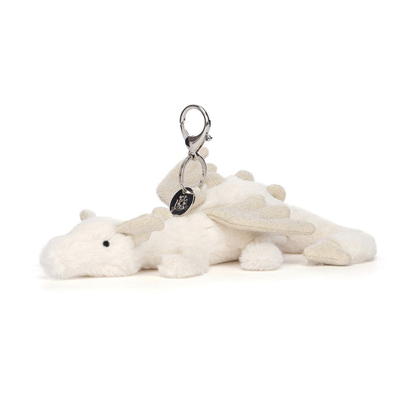 Bag Charm Snow Dragon