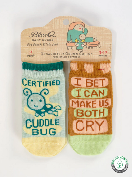 Baby Socks Cuddle Bug/Both Cry