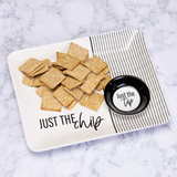 Just The Tip/Just The Chips Platter & Bowl Set